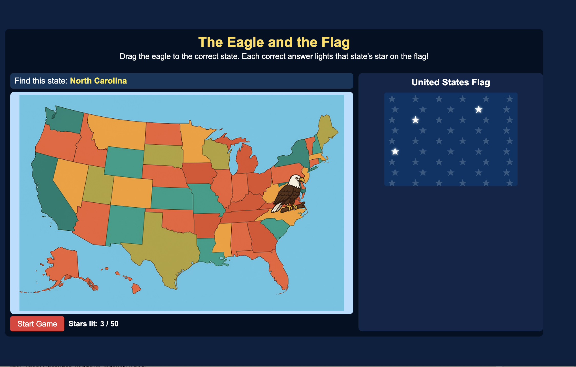 The Eagle and the Flag